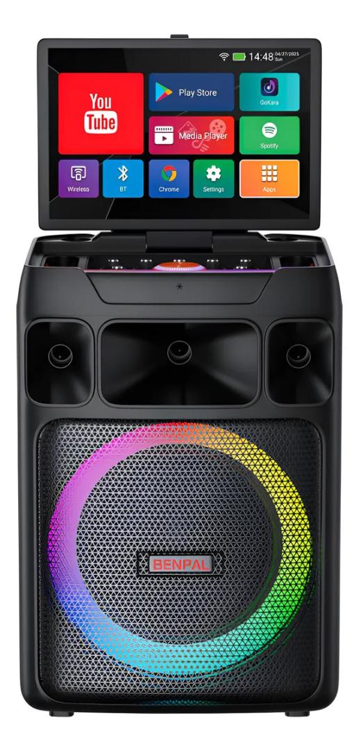 Portable Karaoke Machine with 14 Inch Touch Screen & Lyrics Display, Professional Bass Sound for Home Parties, Outdoor Events, Karaoke Nights - Perfect for Adults, Kids, Singers & Music Lovers Portable Karaoke Machine with 14 Inch Touch Screen & Lyrics Display, Professional Bass Sound for Home Parties, Outdoor Events, Karaoke Nights - Perfect for Adults, Kids, Singers & Music Lovers