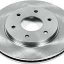 PowerStop Front Brake Rotor for INFINITI QX56 2004-05 | Nissan Armada 2005 | Nissan Pathfinder Armada 2004 | Nissan TITAN 2004-05 - Direct OE Disc Rotor Replacement, JBR993