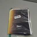 Black Gold Birthday Backdrop Decorations Golden Balloons Glitter Star Happy Birthday Backdrop Banner Photography Background for Women Men Party Photo Booth Supplies 7x5ft