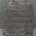 BEDELITE Faux Fur Throw Blanket for Couch, Soft and Cozy Luxurious 3D Striped Fluffy Blanket, 770GSM Thick Warm Plush Fuzzy Faux Rabbit Fur Blanket for Women Gift (Crey, 50"x 60") (01-grey)