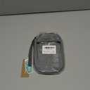 BAGSMART Cord Organizer Travel Cable Organizer Bag Tech Electronic Organizer Travel Case, Travel Essentials for Charger, Cable, Phone, Flash drive, Single Layer - Grey