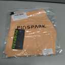 PINSPARK Workout Shorts Women Wide Leg Athletic Shorts High Waisted Yoga Shorts Tummy Control Gym Short with Pockets (Pink, S)