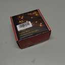 ER CHEN 8 Lighting Model Indoor and Outdoor Waterproof Battery Operated 100 LED String Lights on 33 Ft Long Ultra Thin Copper String Wire with 13 Key Remote Control(Warm White)