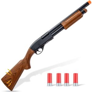 Liberty Imports Kids Toy Pump Action Shotgun Hunting Rifle with Ejecting Shells - Realistic Electronic Gun Sounds (30-Inches) Liberty Imports Kids Toy Pump Action Shotgun Hunting Rifle with Ejecting Shells - Realistic Electronic Gun Sounds (30-Inches)