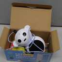 Interactive Cat Toys for Indoor Cats: 2 in 1 Laser Pointer Cat Toy with Automatic Flying Bird & Mouse Wand, Smart Motion Mode Adjustable Speed, USB Rechargeable Safe for Bored Kittens and Adult Cats (White)