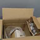 CAROTE 14 Pieces Knife Set with Block, Forged, High Carbon Stainless Steel Sharp Blade Block Knife Set, Dishwasher Safe Cutlery, Cream