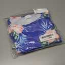 Ahegao Girl's Floral Sleeveless Dresses Kids One Piece Sundress for Casual School 4-13 Years Old (9-10 Years, Blue Pink Green)