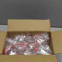 Angoily Fillable Christmas Ornaments Balls, 12pcs Clear Plastic Fillable Ornaments for Crafts, DIY Hanging Transparent Ball for Christmas Tree Decorations Indoor Home Decor Wedding Party, Diamond