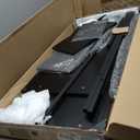 L Shaped Desk, 50 Inch Reversible Computer Desk Corner Gaming Table with CPU Stand & Storage Bag, Sturdy Metal Frame PC Workstation for Home Office