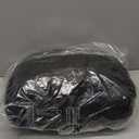 Flannel Sleeping Bag Cold Weather for Adults XL Camping Cotton Sleeping Bag 4 Season Big and Tall, Waterproof with Compression Sack (Black -Blue (6.6lbs))