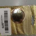 Metal Cell Phone Ring Holder Finger Ring Stand, 360 Degree Rotation Ring Kickstand Grip Holder for Magnetic Car Mount, Gold