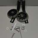a Pair of Children's Bicycle Riding Flash Silent Training Wheels, Suitable for 12-20 inch Single Speed Bicycles