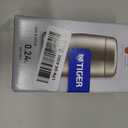 TIGER Made in Japan Vacuum Insulated Stainless Steel Water Bottle, 8 oz (240ml), MJF-A024XF - Clear Stainless
