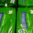 FitRight Adult Diapers, Extra+ Heavy Absorbency, M (Waist Size 32in-44in), 80 Count, OptiFit Incontinence Briefs for Men and Women, Disposable, Moisture-Wicking, Leak Protection,