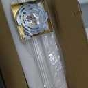 Modern Gold LED Wall Sconce with 3 Color Temperatures, Slim Vertical Linear Wall Light for Bedroom Bedside Living Room Staircase Bathroom