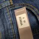 Angels Forever Young Women's Jeanie Lift Mid-Rise Straight Ankle Jeans (Blue) 6