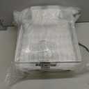 SNTD Dish Drying Rack  Extendable Dish Rack, Large Sink Drying Dish Drainer for Kitchen Counter, Stainless Steel Dish Strainer with Utensil Holder (White)