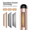 Hoson 2 Inch Curling Iron Large Barrel, Long Barrel Curling Wand Dual Voltage, Ceramic Tourmaline Coating with LCD Display, Glove Include