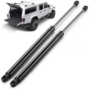 ARANA Rear Window Struts for Jeep Wrangler TJ 1997-2006, AVM 16403 Rear Back Glass Shocks Lift Supports Fits Wrangler with Hard Top, Replacement OEM 55076310AD 55076310AB, 2 Pcs