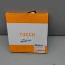 TUCCH Wallet Case for iPhone 13 Mini, RFID Blocking Card Slot Stand [Shockproof TPU Interior Protective Case], PU Leather Magnetic Flip Cover Compatible with iPhone 13 Mini 5.4-inch, Dark Red