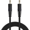 12FT Long 3.5mm TRS Camera to Microphone Mic Cable for Canon, Nikon, Sony Etc, Compatible with Rode VideoMicro, Wireless GO II, DJI Mic, Hollyland, Movo, GoPro Pro, Boya, Movo, TAKSTAR, SAIREN, Comica