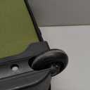 U.S. Traveler Rio Lightweight Softside Rolling Carry-on Suitcase, 2-Wheel Single, Green