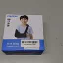 Velpeau Kids Arm Sling Shoulder Immobilizer with Waist Strap, Ventilated & Breathable Design, Arm Support Brace for Children, Boys, Girls (Kids Comfort Version-Left Hand, X-Small)