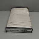 100% Blackout Shield Linen Blackout Curtains for Bedroom 84 Inches Long, Back Tab/Rod Pocket Living Room Drapes, Thermal Insulated Blackout Curtains 2 Panels Set, 50" W x 84" L, Cream