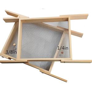 Wood Soil Metal Dirt Purpose Garden Rock Compost Sifter for Gardening ﻿ (2 Pcs Sifter/Extension Boards)