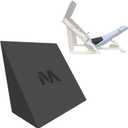 Leg Press Machine Pad - Fitness Exercise Attachment for Gym Machines - Body Building Accessory & Equipment - Compact Portable Wedge for Lower Back & Knee - Squat Replacement Hip Workout