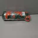 HyeFlora Artificial Fake Fall Hanging Flowers Plants for Outdoor Outside, 2PCS Faux Silk Orange Morning Glory Trailing Vines UV Resistant Look Real for Home Planter Porch Patio