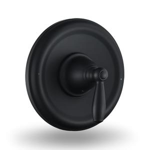 BAYDOW T2151 Pressure Balancing Tub and Shower Valve Trim Kit, Compatible with Moen Posi-Temp Valve, Matte Black