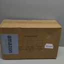 imizdlum 3-Light Bathroom Vanity Light Fixtures, Brushed Nickel Compact Wall Sconce with White Glass Shade for Mirror, Bathroom, Living Room, Modern Style, E26 Base, 15.75 Inch