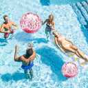 5 Pack Sequins Beach Balls 16 Inch 24 Inch, Inflatable Confetti Glitters Clear Beach Ball Swimming Pool Toy Birthday Party Supplies Pool Party Decorations Favors Gifts Water Balloons for Kids Adults