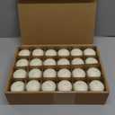 Crenovo Floating Candles Dripless, 5-6 Hour Clean Burn, 2 Inch Unscented Candles for Wedding, Party, Centerpieces, 48 Pack Water Candles Ivory Romantic Decoration