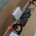MAXMAN Weed Wacker, Weed Eater 21V 2 Pcs 4.0A Battery Powered, Cordless Brush Cutter, Grass Trimmer, Weedeater, Lightweight Trimmer Edger Lawn Tool for Yard, with 3 Saw Blades, 4 Metal Blades, Charger