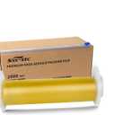 Plastic Food Wrap Thick Enough for daily use Stronger for Comercial Use Durable With Slide Cutter 12"wide 2000 Feet long Home and Commercial Use Food Service