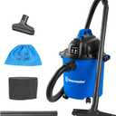 Vacmaster VJC507P 5-Gallon* 3 Peak HP** Wet/Dry Shop Vacuum, Blue, 5 gal