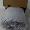 Bedsure King Size Comforter Set - Grey Soft Bedding for All Seasons, Cationic Dyed Bed Set, 3 Pieces, 1 King Size Comforter (104"x90") and 2 Pillow Shams (20"x36"+2")