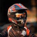 ILM Youth Kids ATV Motocross Helmet Goggles Sports Gloves Dirt Bike Motorcycle Off Road DOT Approved B07 (Youth-L, Red/Silver)