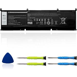 86Wh 69KF2 Battery Replacement for Dell G7 15 7500 G15 5510 5511 5515 5520 5521 XPS 15 9500 9510 9520 Precision 5550 5560 5570 Alienware M15 R3 R4 M17 R3 R4 Inspiron 7510 7610 7620 P87F P91F