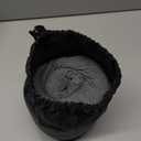 Advanced Memory Foam Neck Travel Pillow, Neck Pillow Airplane with Eye Mask & Ear Plugs, Designed for The Comfort of Travel & Office, Travel Pillow for Plane, Car, Home, Work, Dark Grey