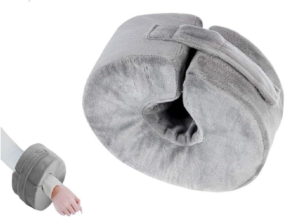 Foot & Ankle Elevation Pillow for Bed Sores & Surgery Recovery - High-Density Foam Heel Protectors with Washable Cover - Support Cushion for Elderly Care, Bedridden Patients & Post-Op Use (Small, 1PC)