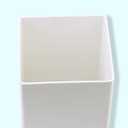 4 Pieces 4" x 4" x 48" Vinyl Fence Post Sleeves, Railing Fence Post Wraps for Deck/Porch/Mailbox/Patio/Balcony