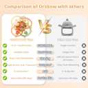 Baby Sensory Teething Toys, Baby Montessori Teether Toys for 0 3 6 9 12 18 Months, Silicone Tummy Time Toy with Rattle Ball for Newborn Infant, Learning Delopmental Gift for Boys Girls, Brown