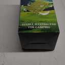 Camping Sleeping Pad,Double Sleeping Pad for Camping-Self Inflating 4" Extra-Thick for 2 Person with Pillow Built-in Foot Pump Inflatable Sleeping Mat for Backpacking,Hiking,Traveling,Tent