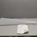 Redi Shade No Tools Original Arch Light Blocking Pleated Fabric Shade White, 72" W x 36" H