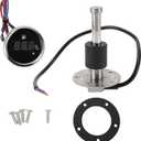 100mm Length Fuel Sending Unit and Gauge Kit Boat Fuel Sending Unit Marine Fuel Sender Unit Metal 1 Set 240-33 Ohm