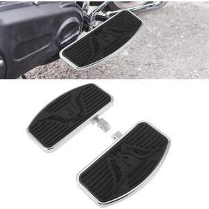Motorcycle Front Foot Pedal for Honda Magna VF250/VT250/VF750 1994-2013 for Yamaha V-STAR DragStar XVS 400/600/650/650A 1998 for Yamaha Virago XV125 XV250 XV400 1994-2013 Black