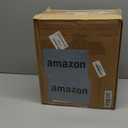 Automatic Motion Sensor Bathroom Trash Can with Lid, Slim Motion Sensor Plastic Narrow Seam Trash Can for Bedroom, Kitchen, Office, RV, 4 AA Battery Powered (Batteries Not Included), 19 garbage bags